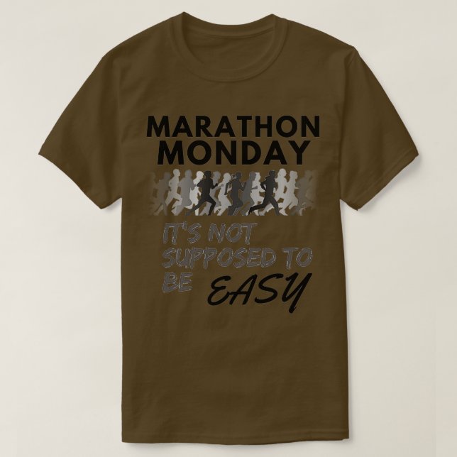 T-shirt Marathon lundi 2 (Design devant)