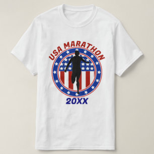 T-SHIRT MARATHON / RELAIS PATRIOTIQUE USA