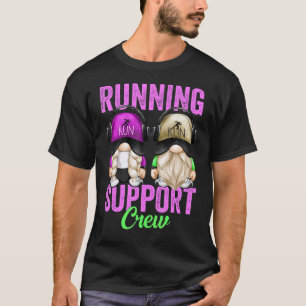 T-shirt Marathon Runner Gnome For Teacher Running Support