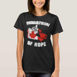 T-shirt Marathon Terry Fox De Hope Canada Marathon