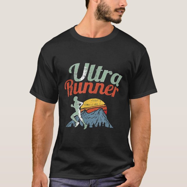 T-shirt Marathon Ultra Runner Jogging Marathon Cadeau (Devant)