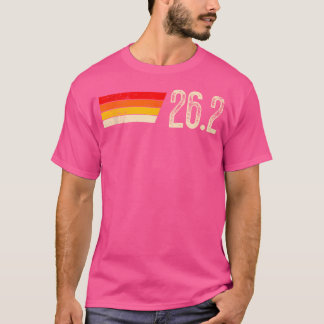 T-shirt Marathonien Semi-Marathon 26 2 Course Drôle Marath