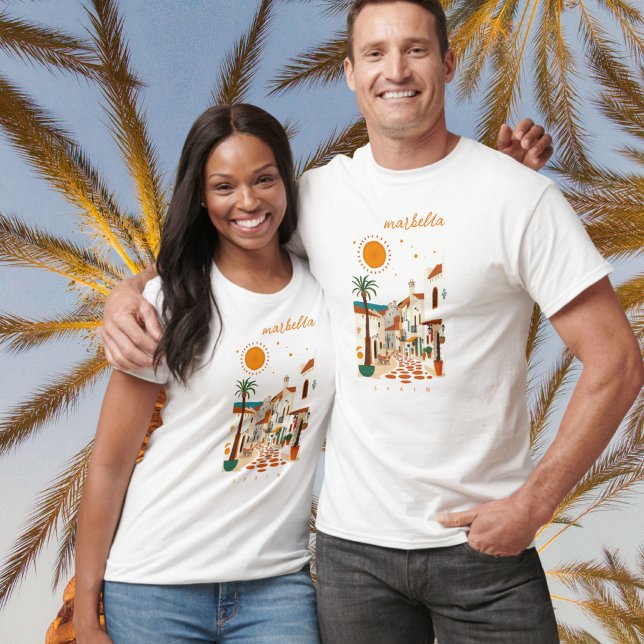 T-shirt Marbella espagne vacances méditerranée  (Créateur téléchargé)