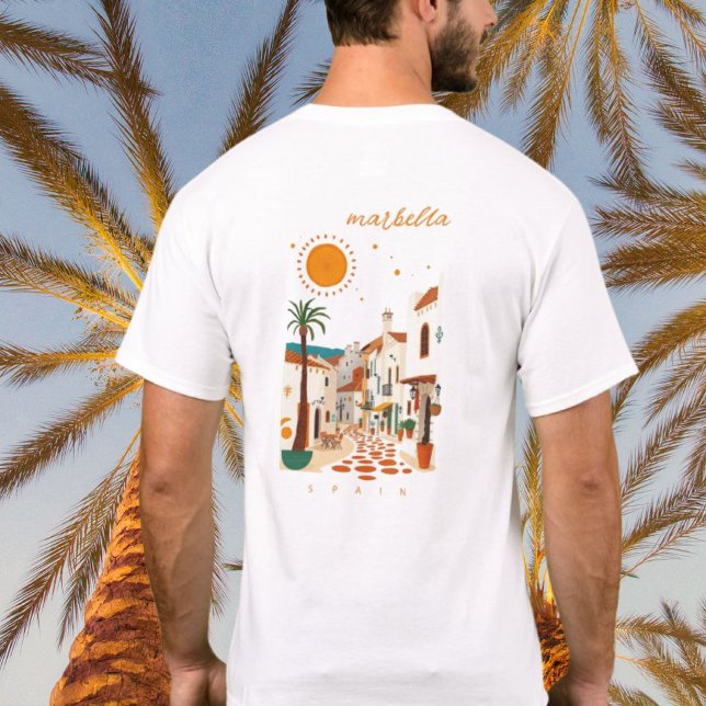 T-shirt Marbella espagne vacances méditerranée  (Créateur téléchargé)
