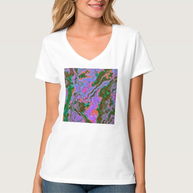 T-shirt Marbre aigre (Devant)