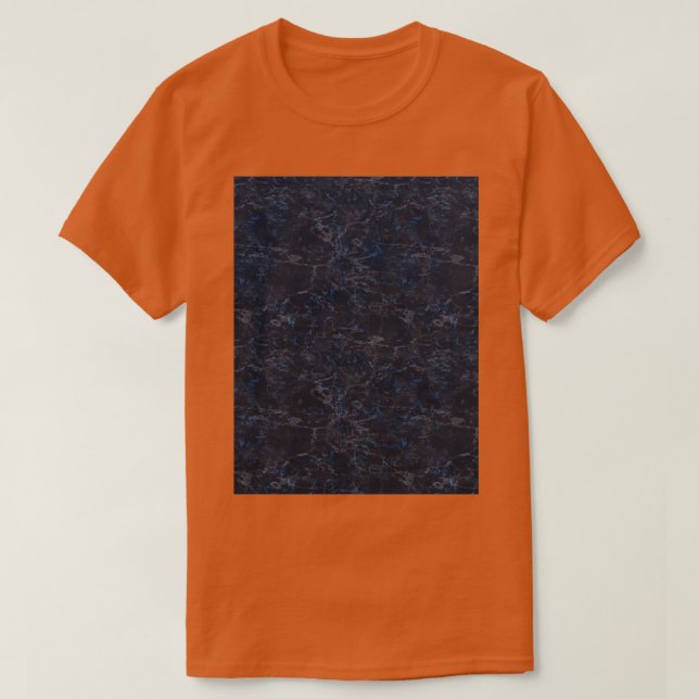 T-shirt Marbre bleu foncé (Design devant)