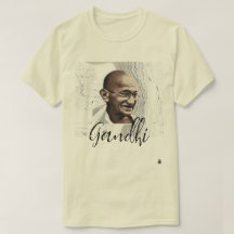 T-shirt marbré Gandhi