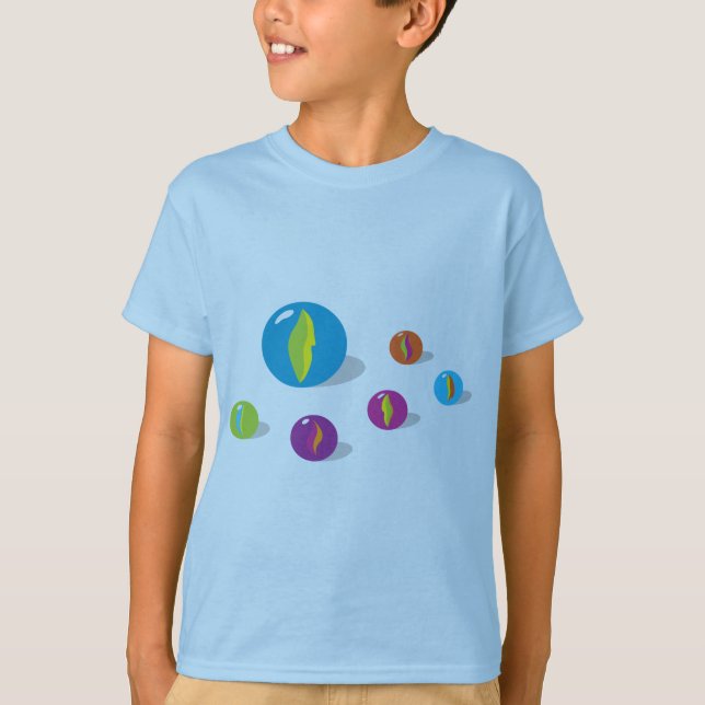 T-shirt Marbres cool (Devant)