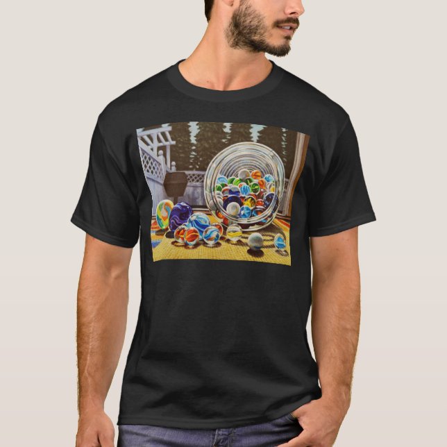 T-shirt Marbres en verre (Devant)