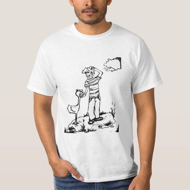 T-shirt Marbres et le canard (Devant)