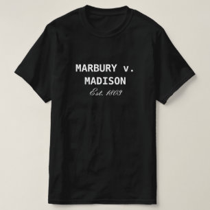 T-shirt Marbury c. Madison Est. 1803 Examen judiciaire