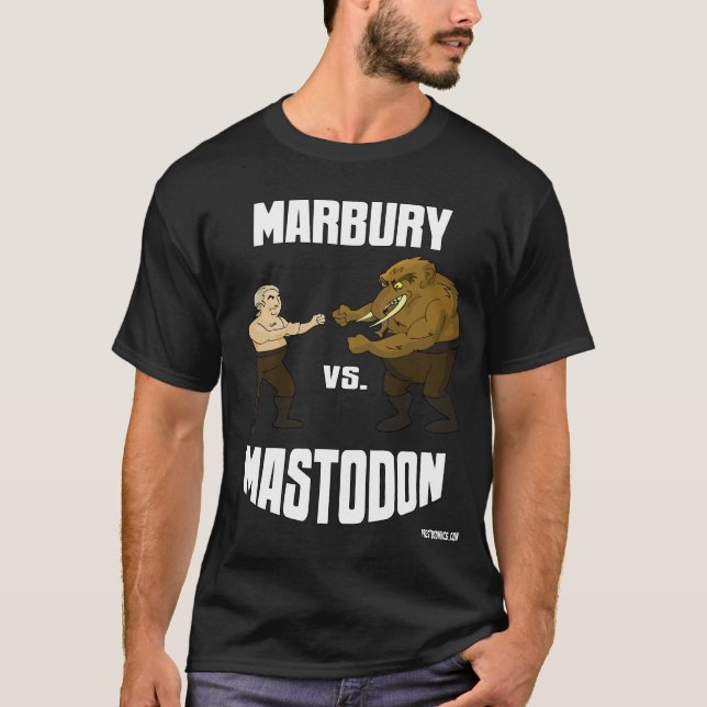 T-shirt Marbury contre le mastodonte (Devant)