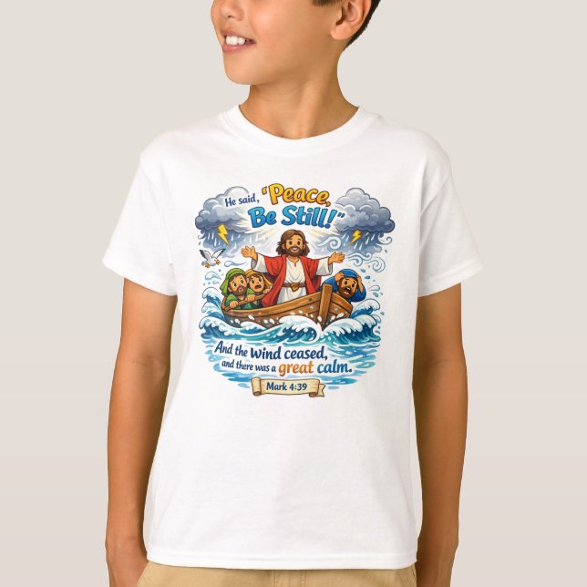 T-shirt Marc 4:39 (Devant)