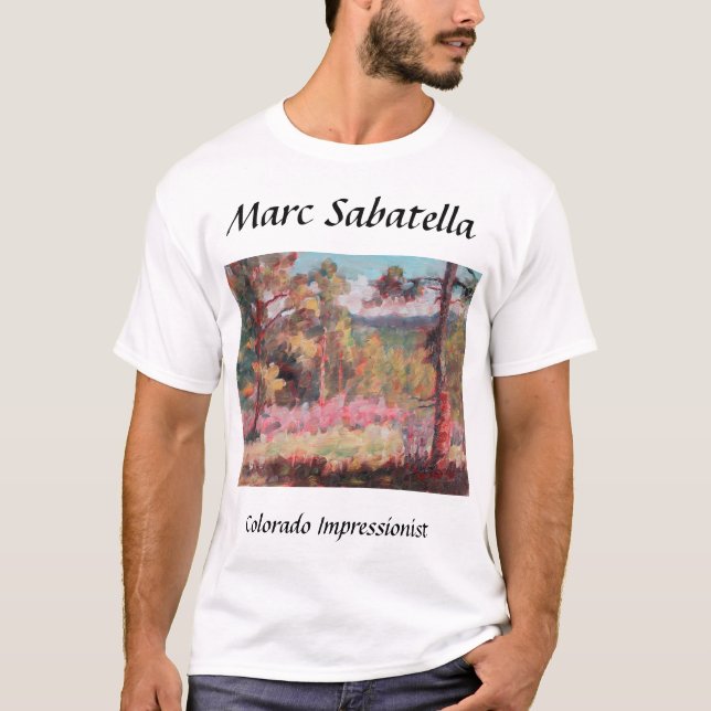 T-shirt Marc Sabatella - impression du Colorado (Devant)