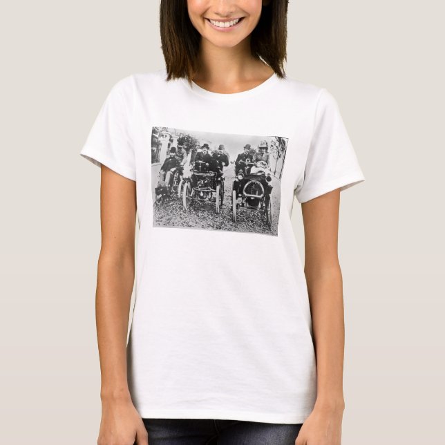 T-shirt Marcel (d.1903) et Louis (1877-1944) Renault driv (Devant)