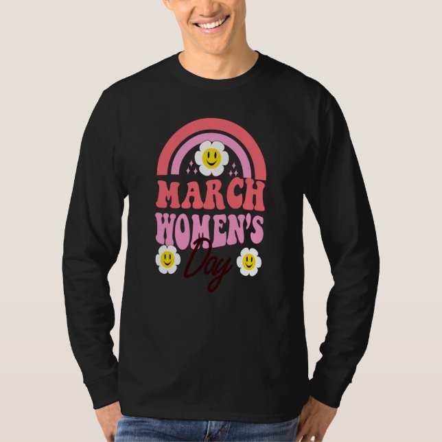T-shirt March Womens History Month International Womens Da (Devant)
