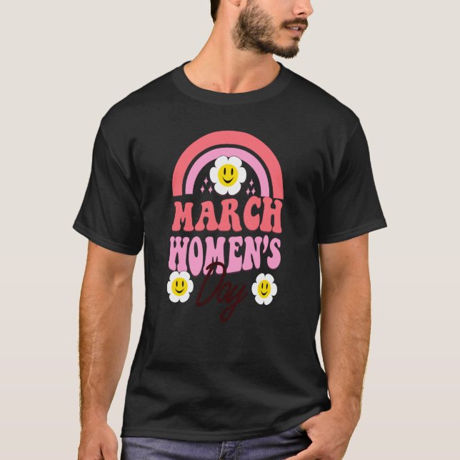 T-shirt March Womens History Month International Womens Da (Devant)