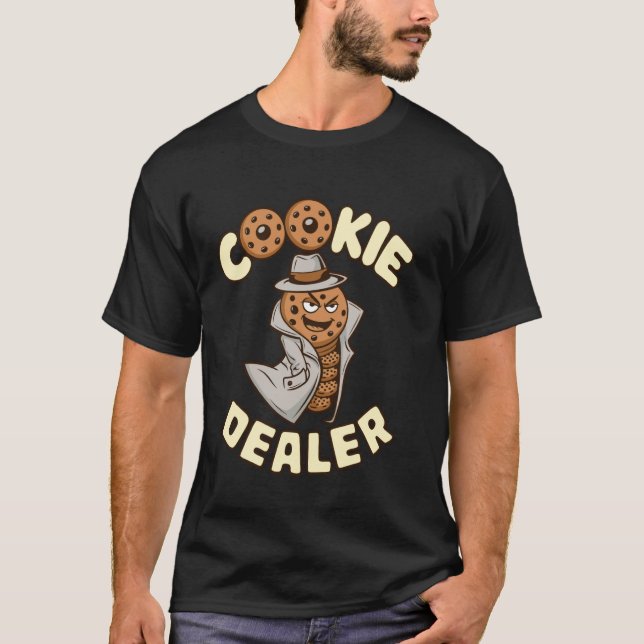 T-shirt Marchand de biscuits, cadeaux de cuisson Pâtissier (Devant)