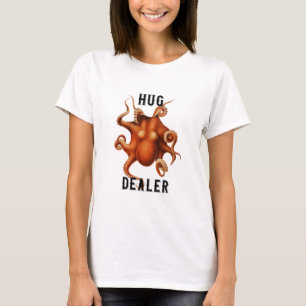T-shirt "Marchand de câlins" Pieuvre drôle par Ernst Haeck