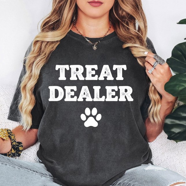 T-shirt Marchand de friandises pour chien Empreinte de pat (Créateur téléchargé)