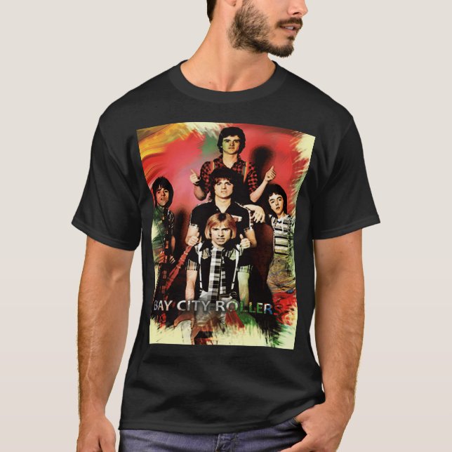 T-shirt Marchandise ami des Bay City Rollers (Devant)