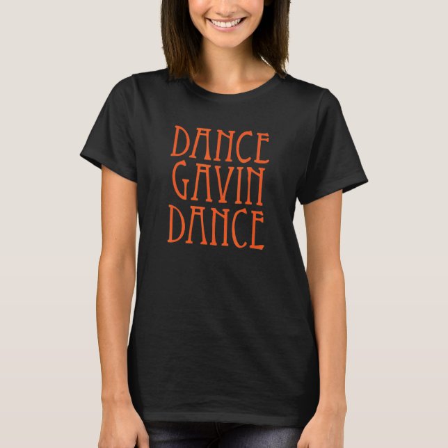 T-shirt marchandise dance gavin dance  dance gavin dance   (Devant)
