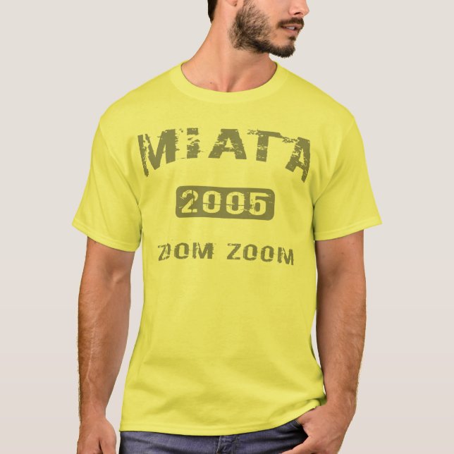 T-shirt Marchandises 2005 de Miata (Devant)