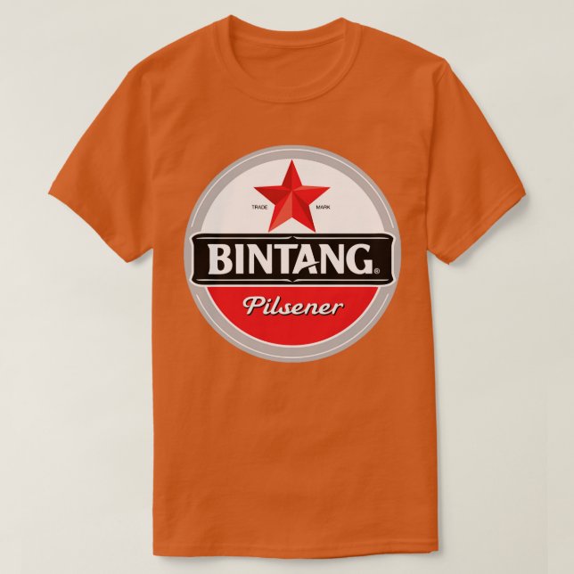 T-shirt Marchandises de bière Bintang (Design devant)