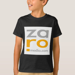 T-shirt Marchandises de logo de ZARO dans le blanc