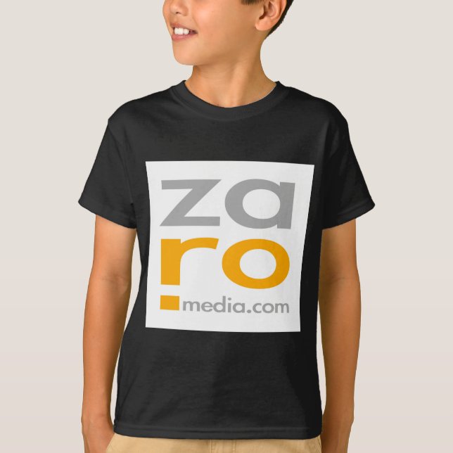 T-shirt Marchandises de logo de ZARO dans le blanc (Devant)