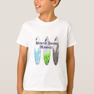 T-shirt Marchandises du nord d'Hawaï de rivage
