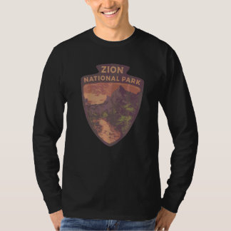 T-shirt Marchandises du parc national de Zion Randonnée Zi