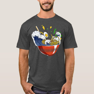 T-shirt Marchandises Ramen Japonais Wave Ramen Noodle