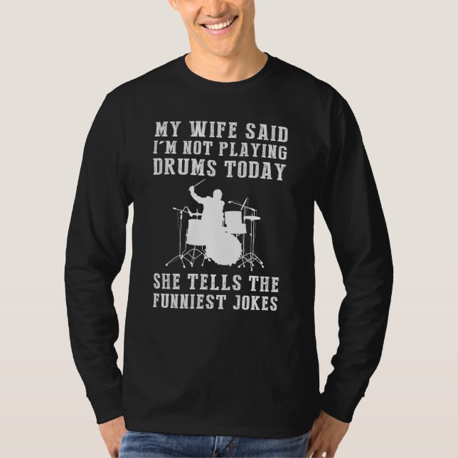 T-shirt Marche au Beat of Not Drum Today Tee - Rhythm & (Devant)