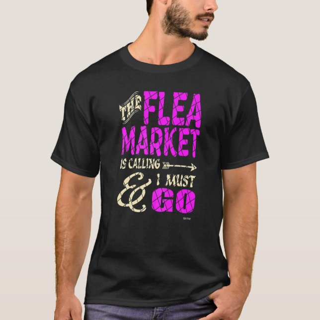 T-shirt Marché aux Puces Appelle (Devant)