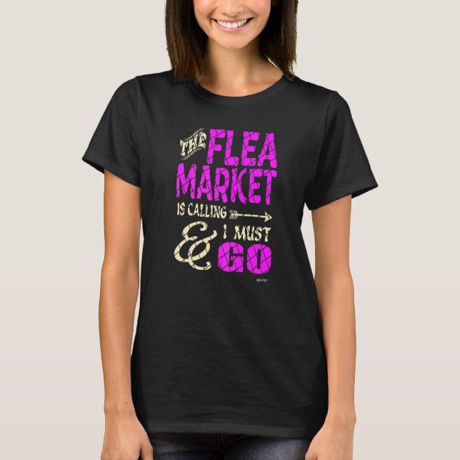 T-shirt Marché aux Puces Appelle (Devant)