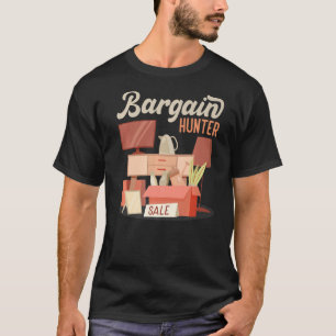 T-shirt Marché aux puces du chasseur de nargenture Éthrift