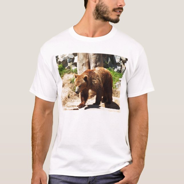 T-shirt Marche Brown de l'ours (Devant)