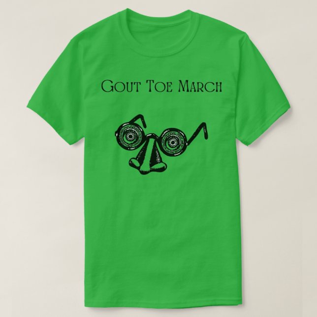 T-shirt Marche de Gout Toe (Design devant)