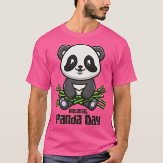 T-shirt Marche de la fête nationale du Panda