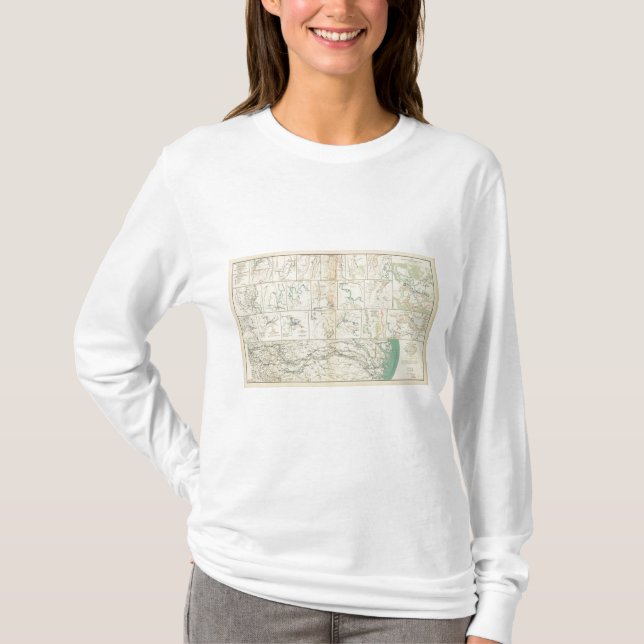 T-shirt Marche de l'Atlanta-Savane (Devant)