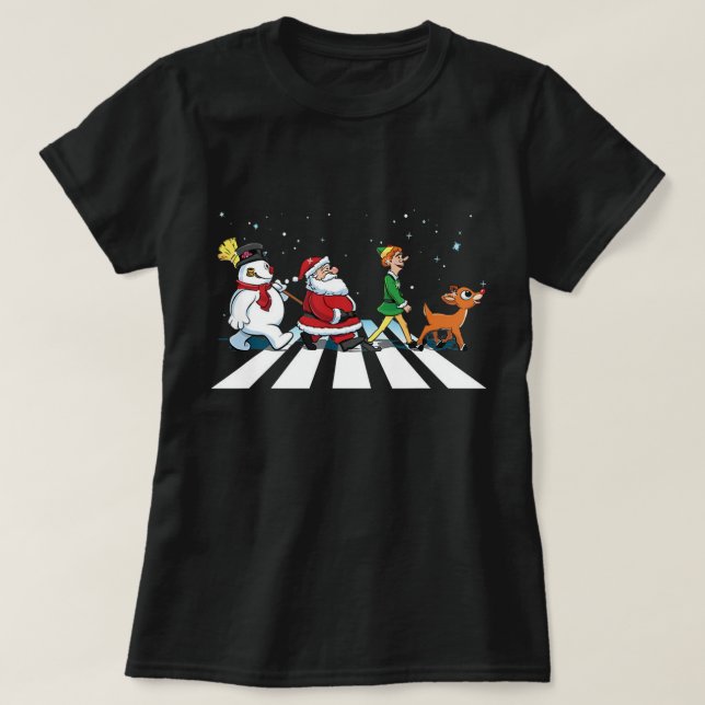 T-shirt marche de Noël (Design devant)