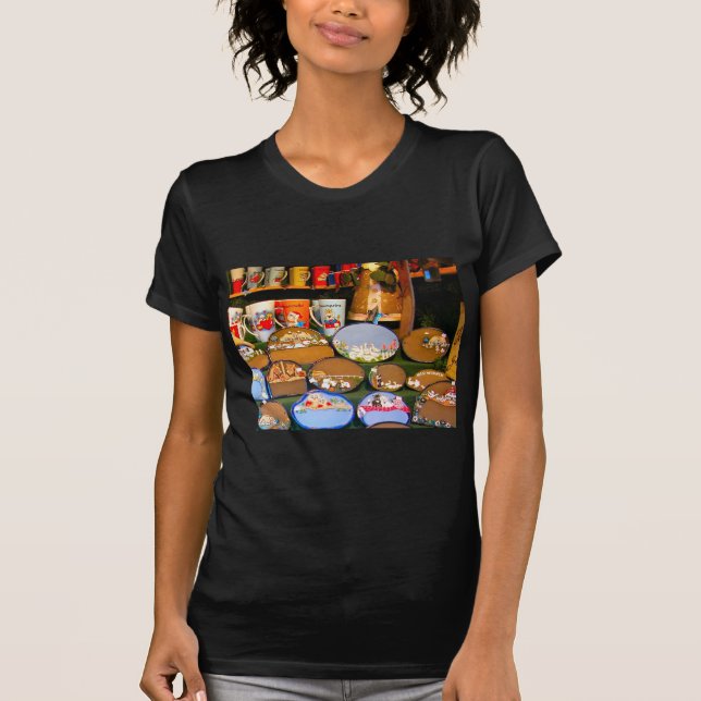 T-shirt Marché de Noël d'Heidelberg (Devant)