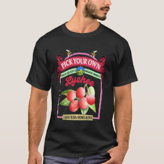 T-shirt Marché de producteurs amateurs de litchi Cueillett
