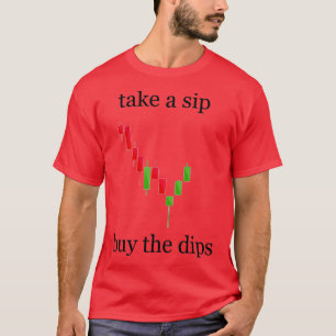T-shirt Marché de stockage de cristaux Prenez un verre Ach
