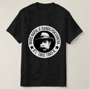 T-shirt Marche dehors gang corrompu