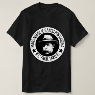 T-shirt Marche dehors gang corrompu