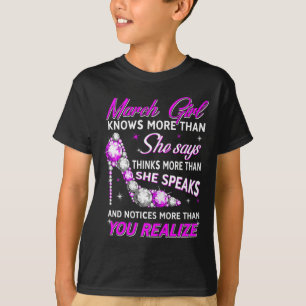 T-shirt Marche des Femmes Fille Citation de Faits Drôles C