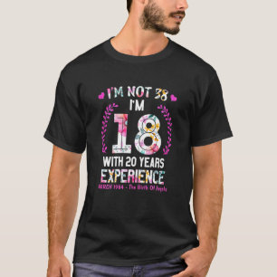 T-shirt Marche des femmes Filles 1984 38 Anniversaire 38 A