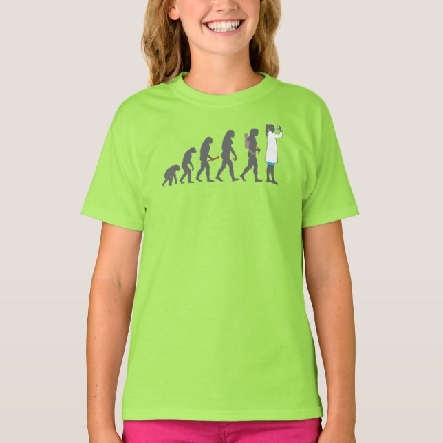 T-shirt Marche des femmes pour la science : évolution du p (Devant)